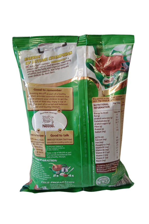 Sachet Milo